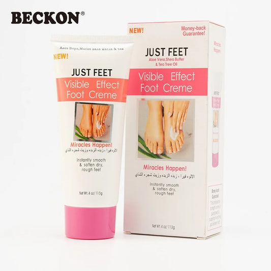 Crème blanchiment pour les pieds pour femmes .